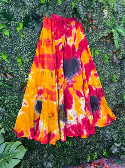 Tie Dye Ibiza Skirts - 26