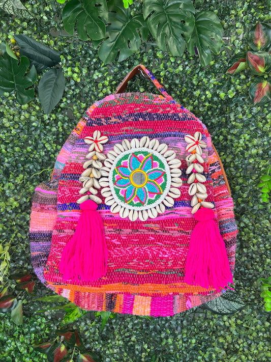 Rag Rug Backpack - 1