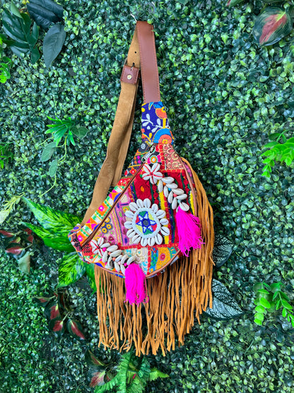 Boho Tan Bumbag - 12