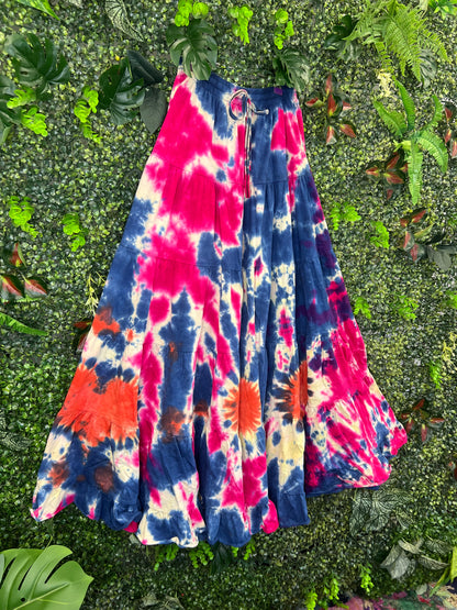 Tie Dye Ibiza Skirts - 32