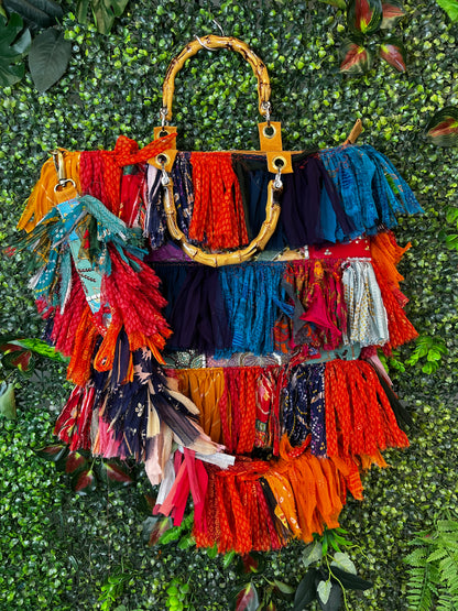 Sari Ruffle Bag - Style 3