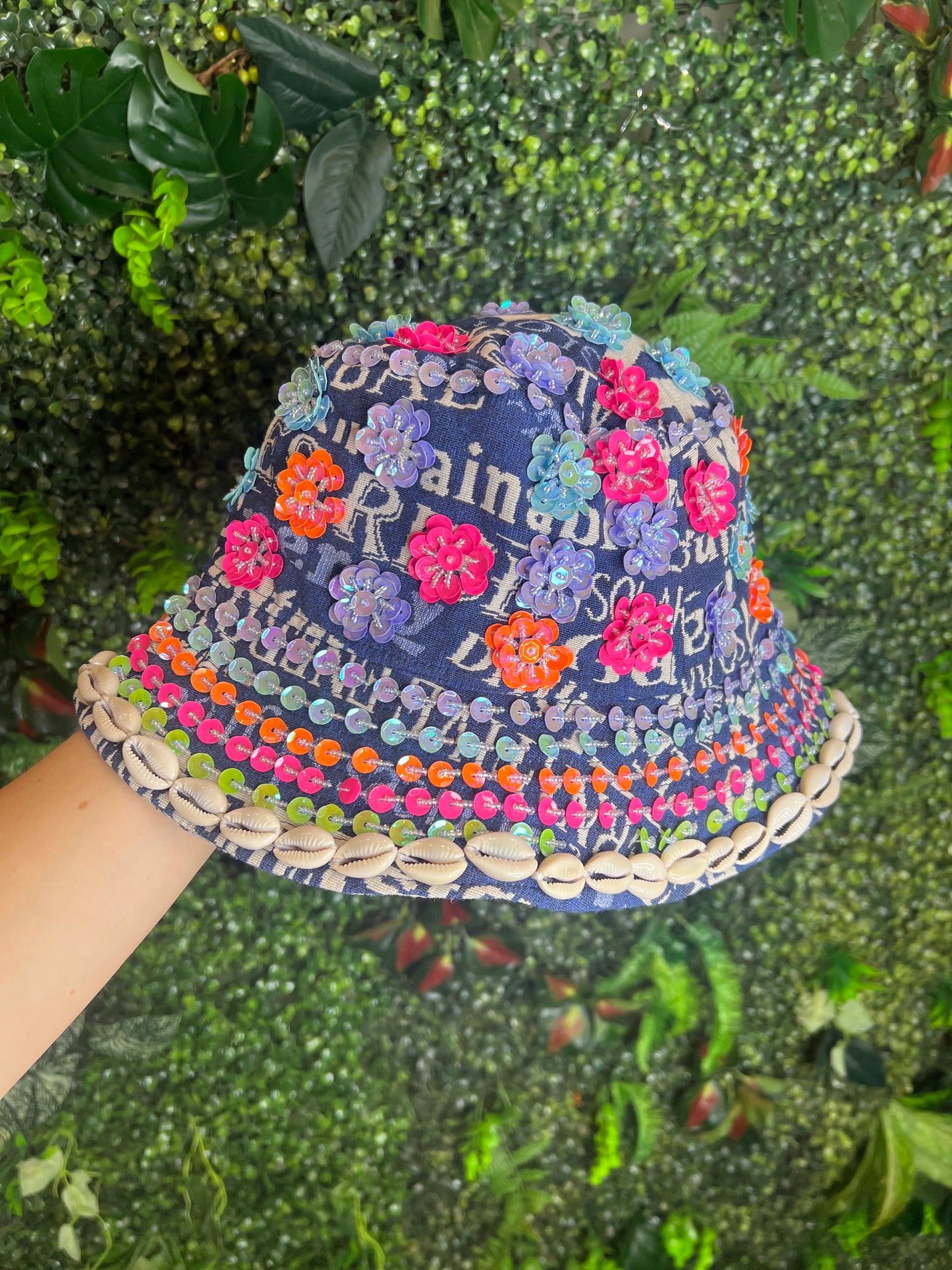 Sequin Bucket Hat 9