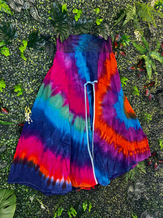 Tie Dye Ibiza Skirts - 12