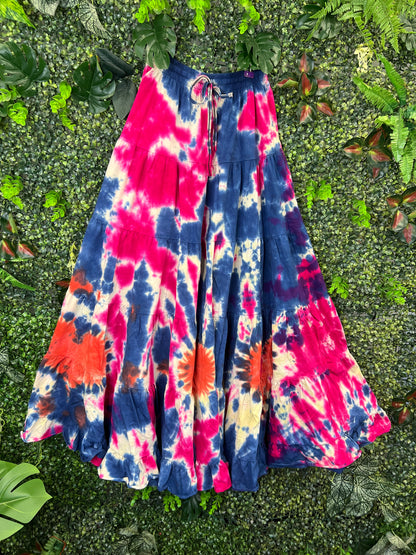 Tie Dye Ibiza Skirts - 32