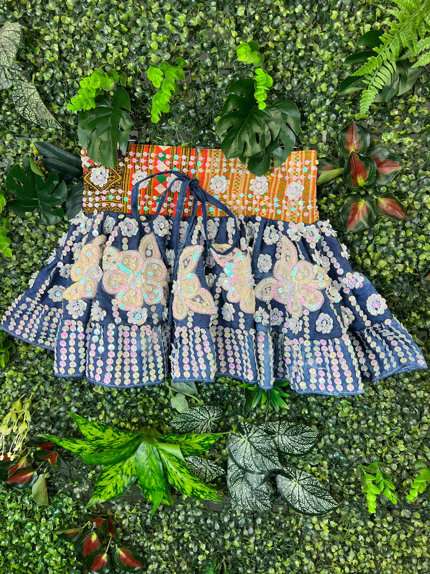 Gypsy Soul Mini Blue Skirt - 5