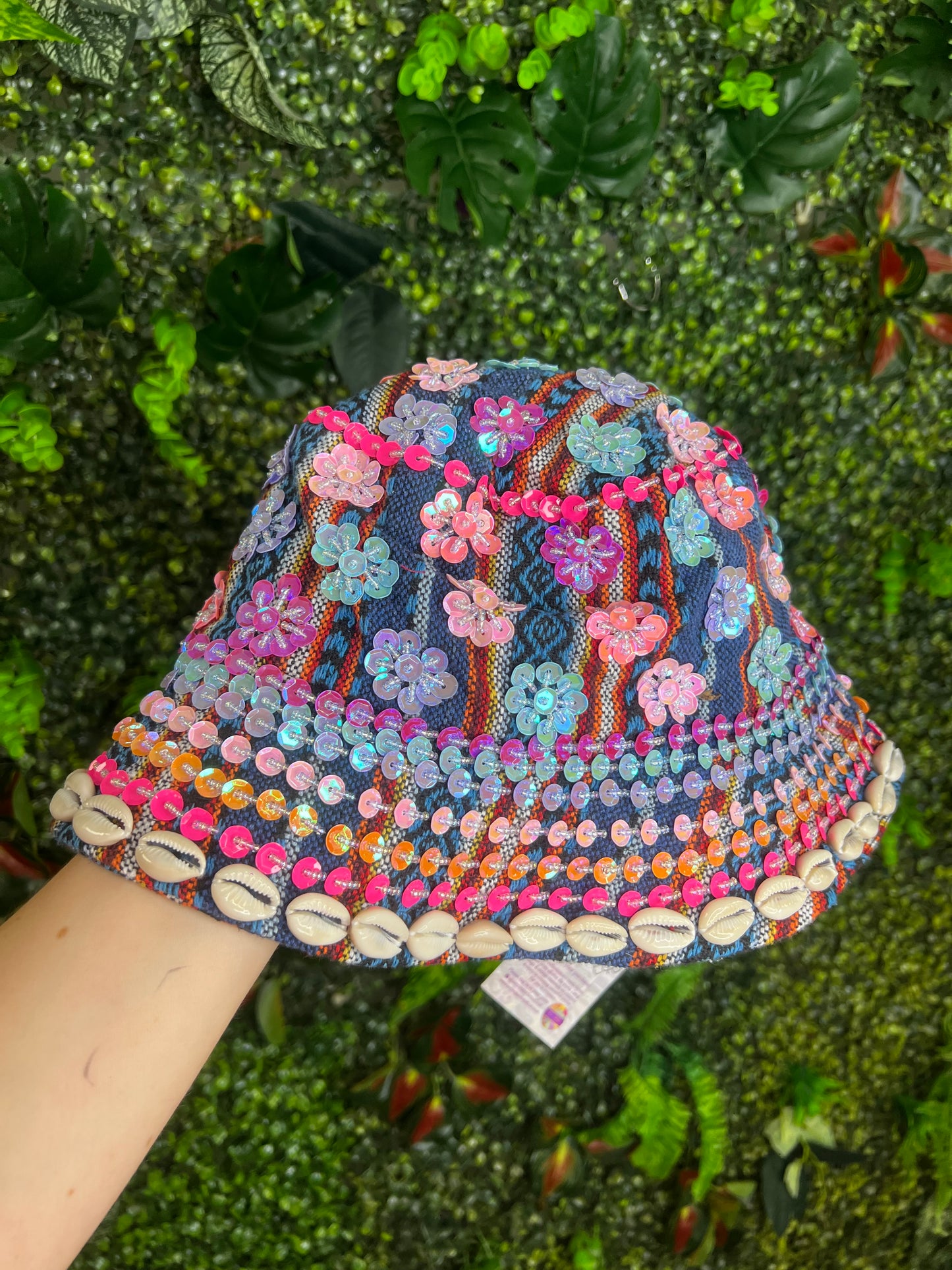 Sequin Bucket Hat 34