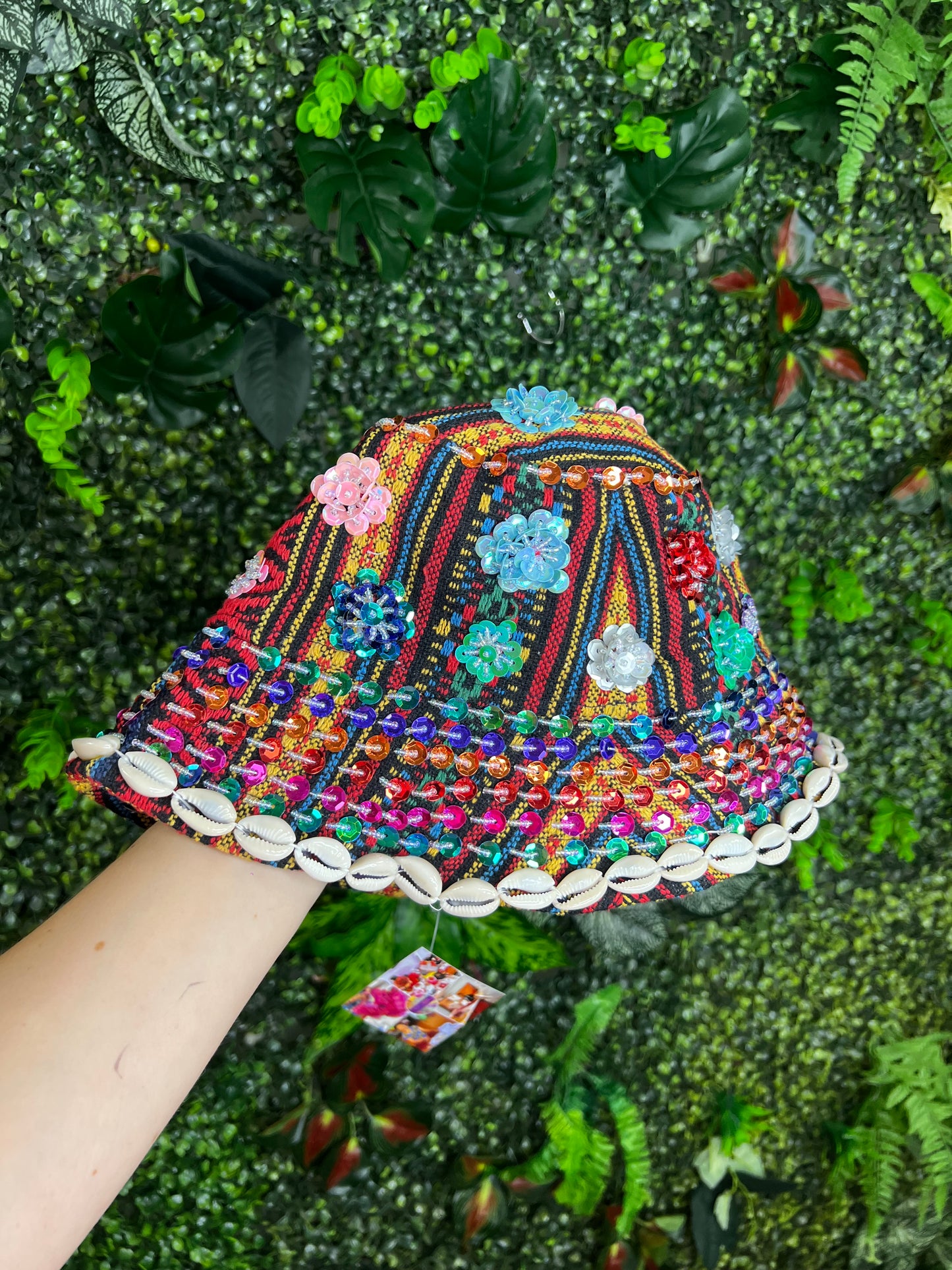 Sequin Bucket Hat 30