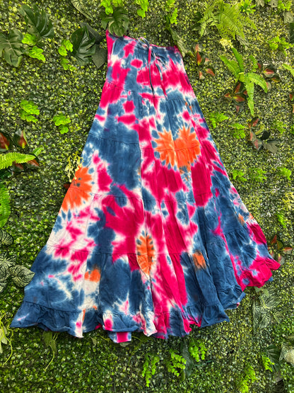 Tie Dye Ibiza Skirts - 56