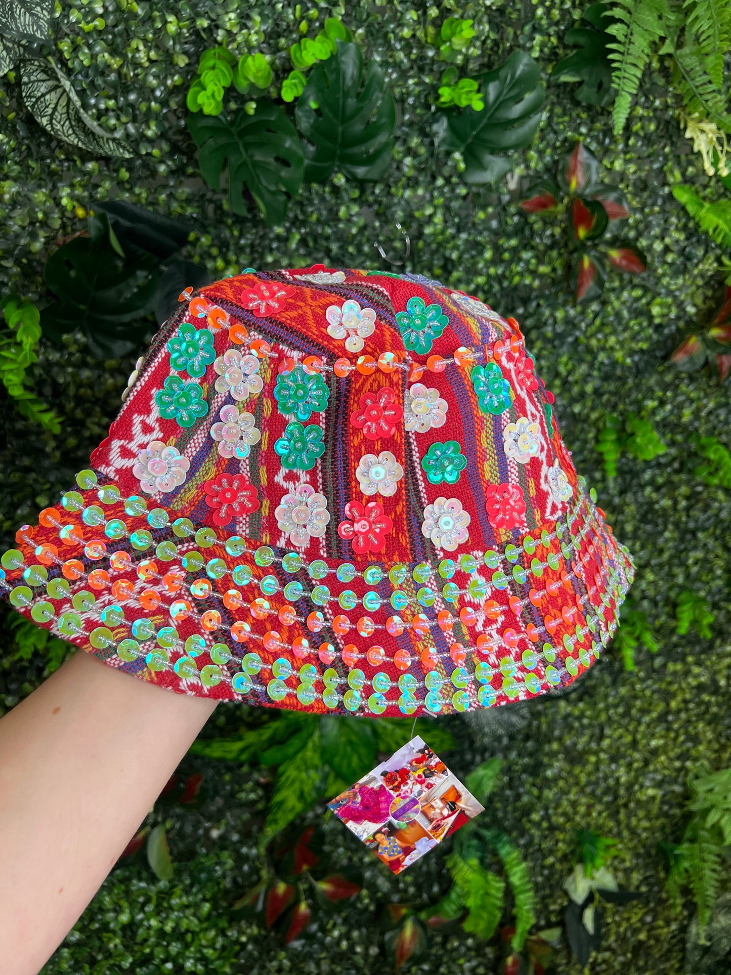 Sequin Bucket Hat - 4