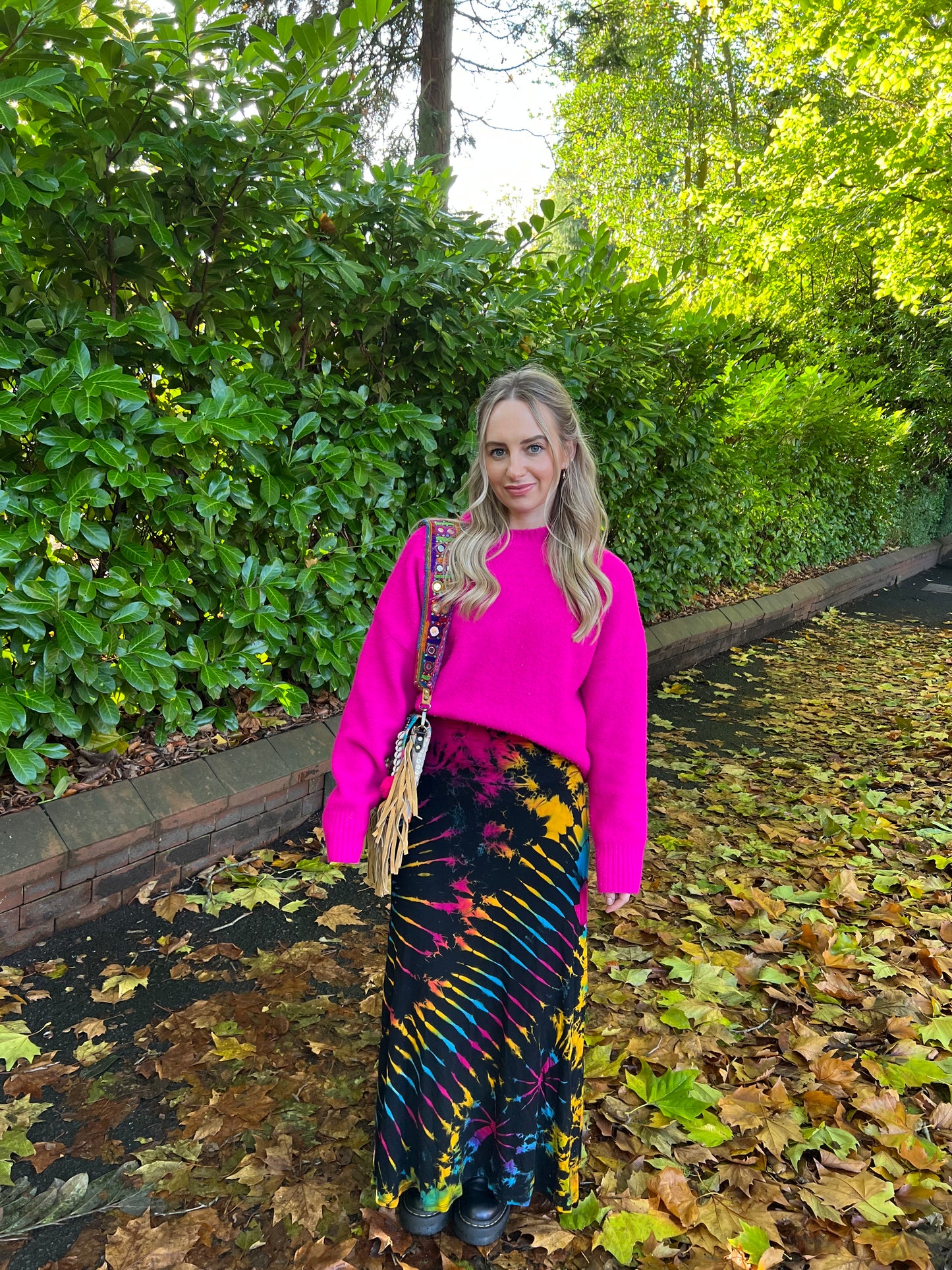 Tie Dye Co Ord - Black