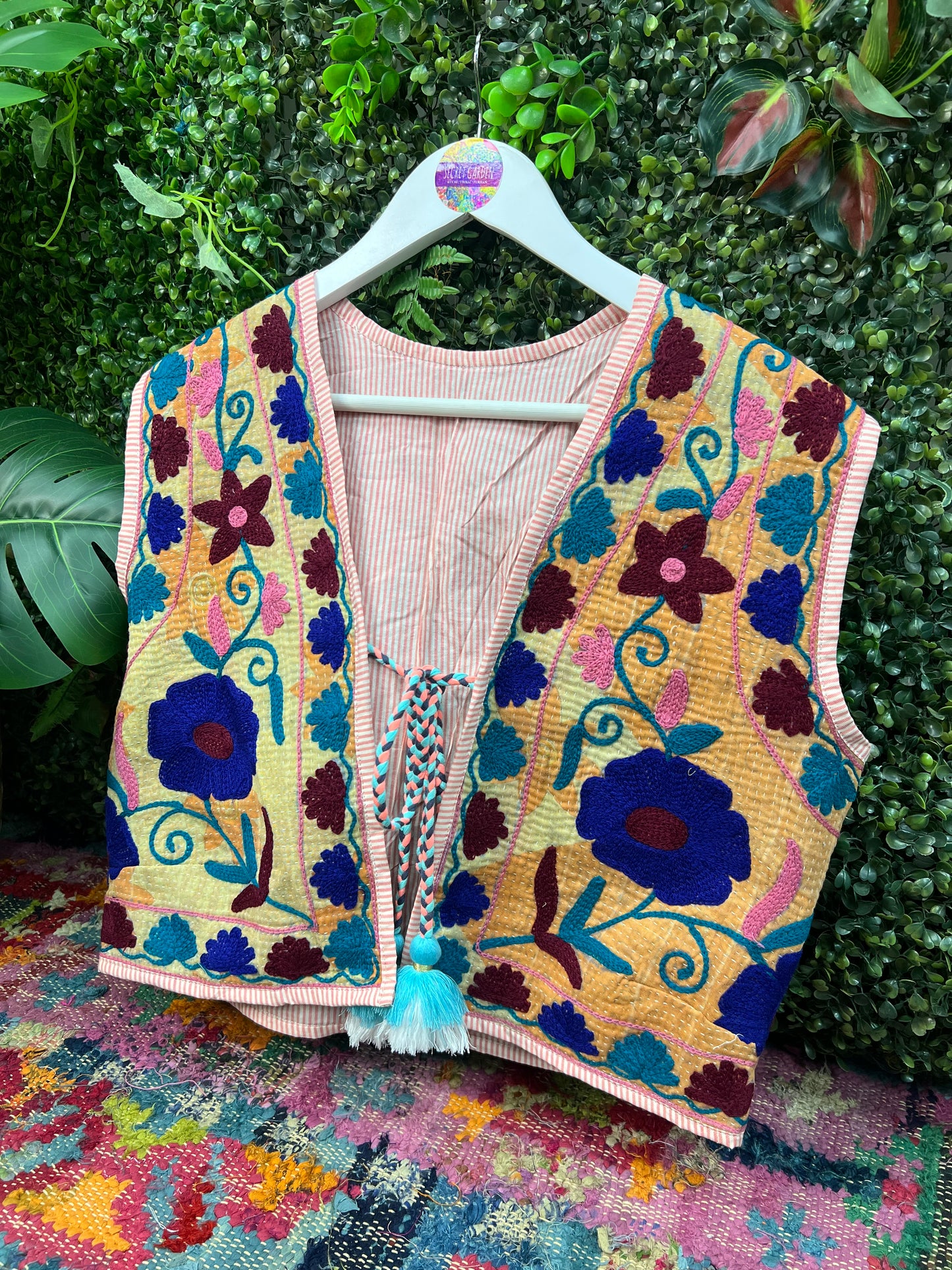 Vintage Kantha Waistcoat