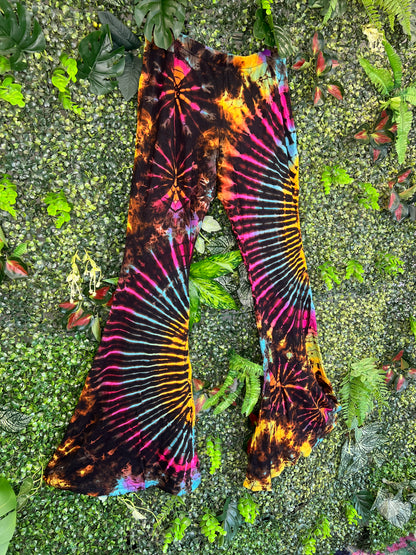 Tie Dye Flare - Black Multi 4