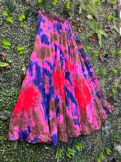 Tie Dye Ibiza Skirts - 60