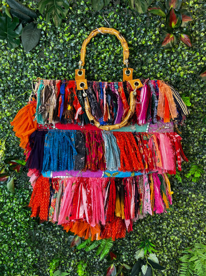 Sari Ruffle Bag - Style 2