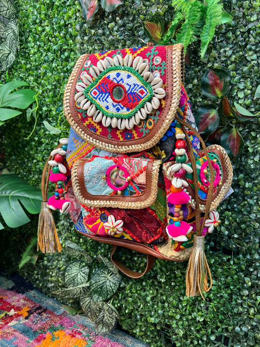 Boho Backpack Gold - 2