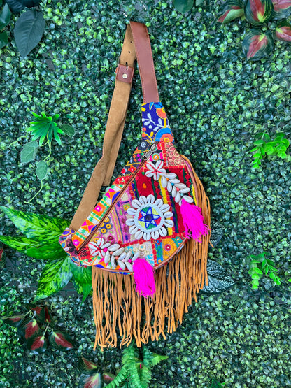 Boho Tan Bumbag - 12