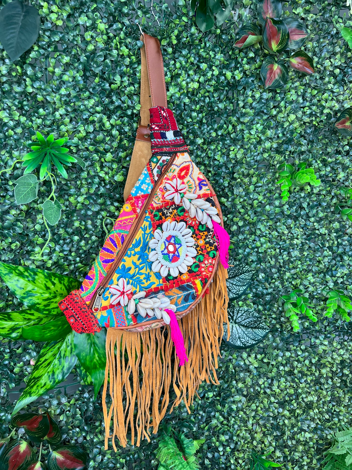 Boho Tan Bumbag - 4