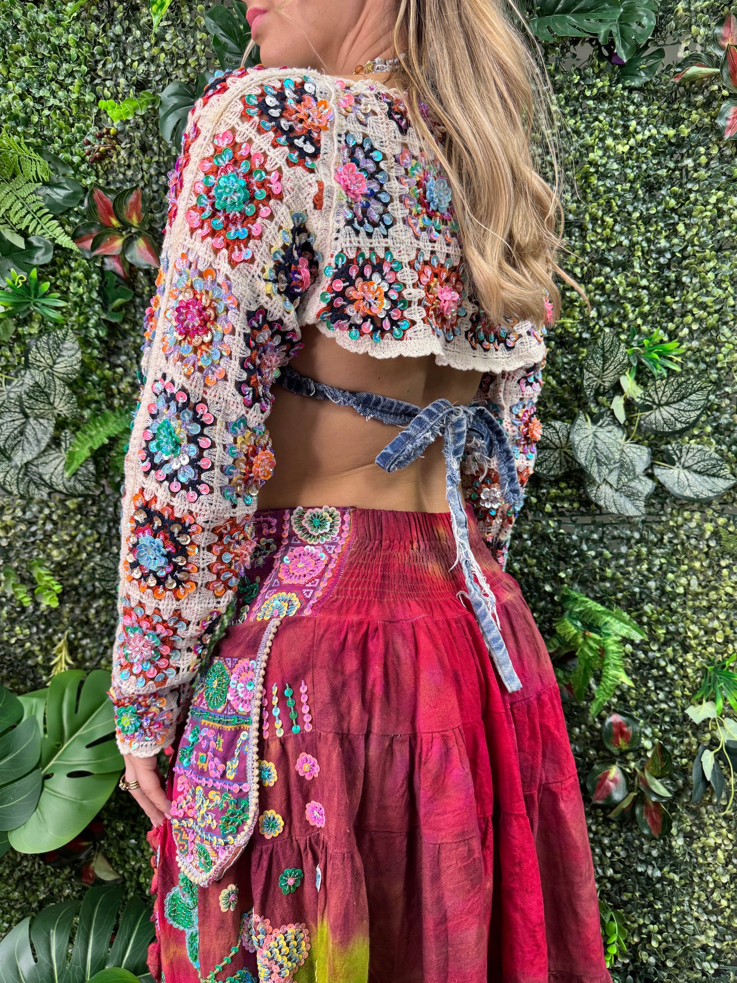 Crochet Bolero Jacket