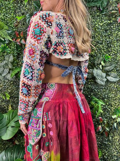 Crochet Bolero Jacket