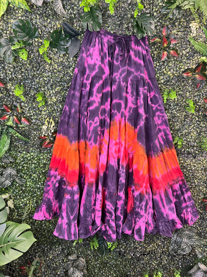 Tie Dye Ibiza Skirts - 26