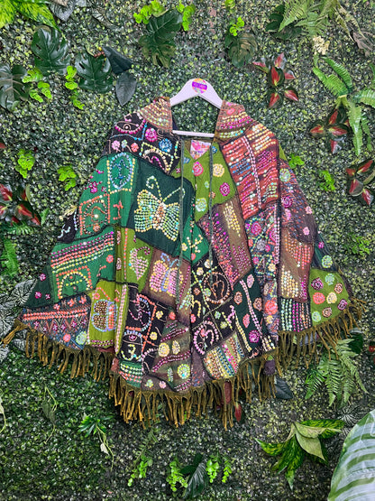 Gypsy Soul Hooded Poncho - Style 2