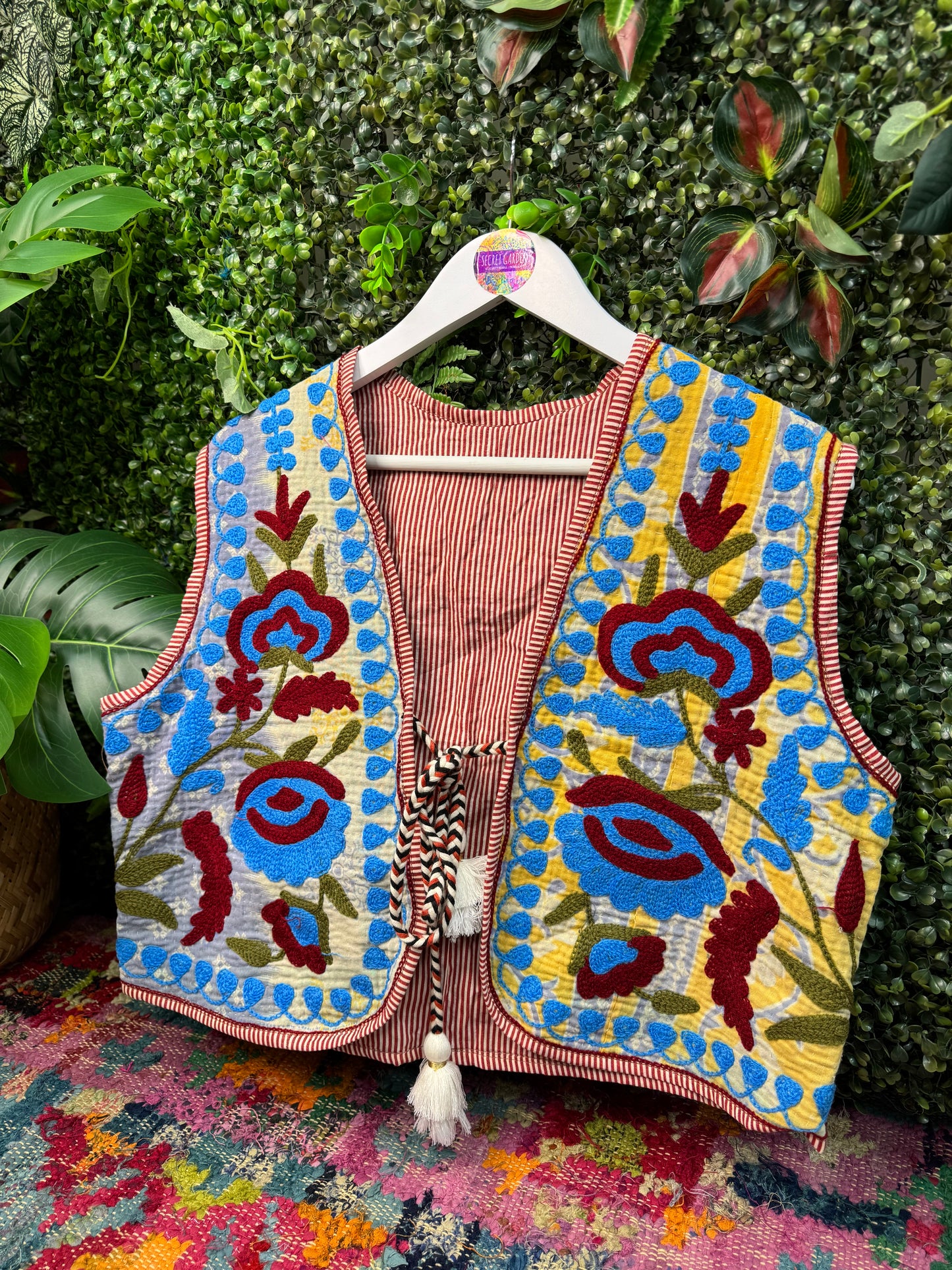 Vintage Kantha Waistcoat