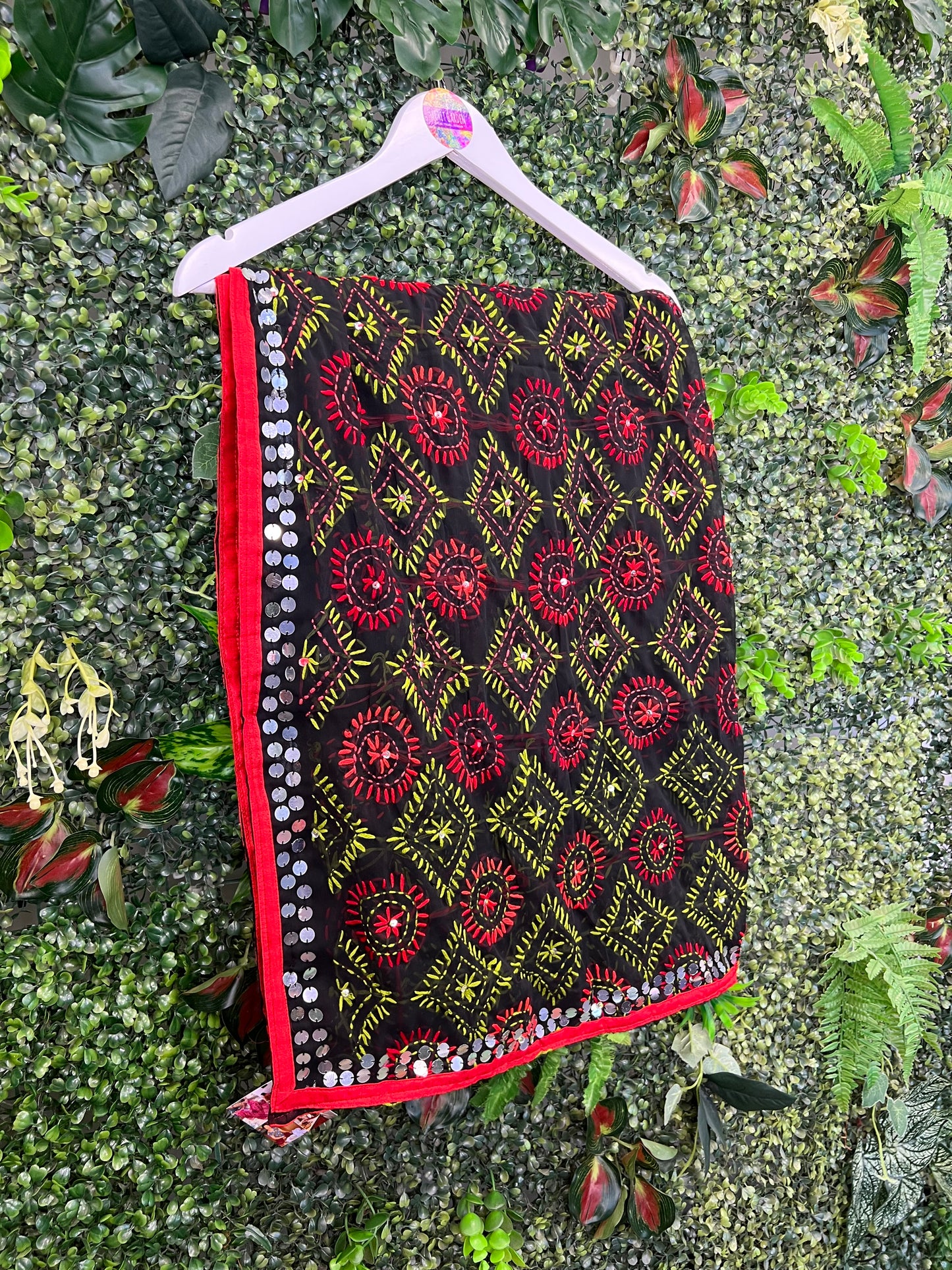 Phulkari Wool Scarf - 9