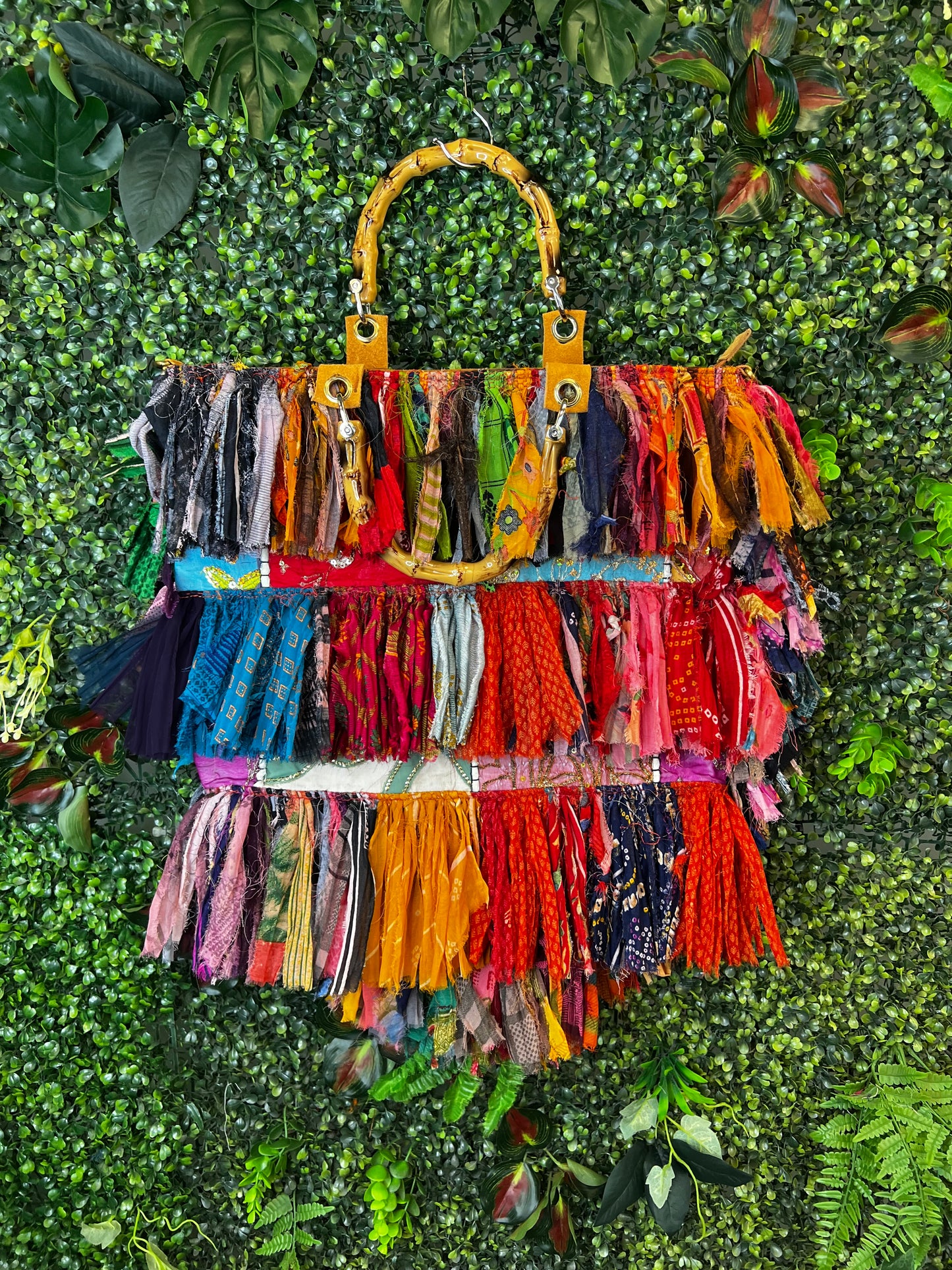 Sari Ruffle Bag - Style 4