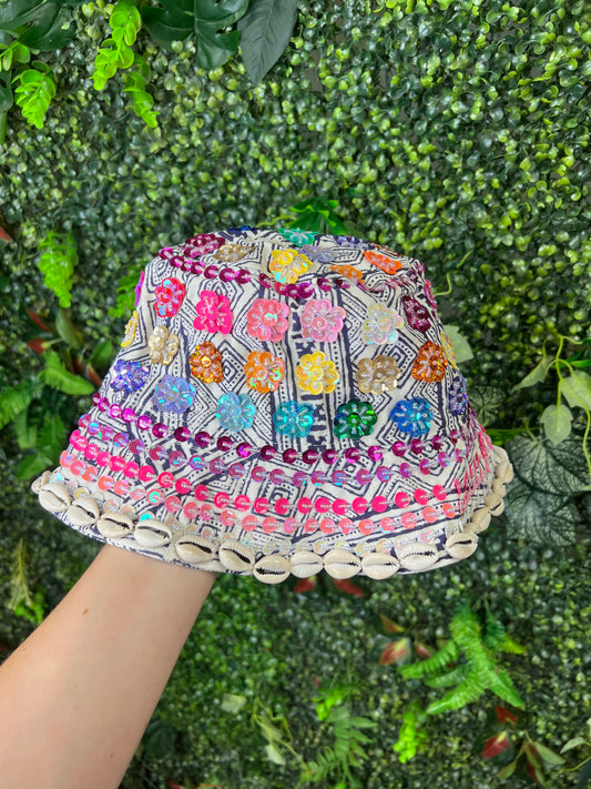 Sequin Bucket Hat - 1