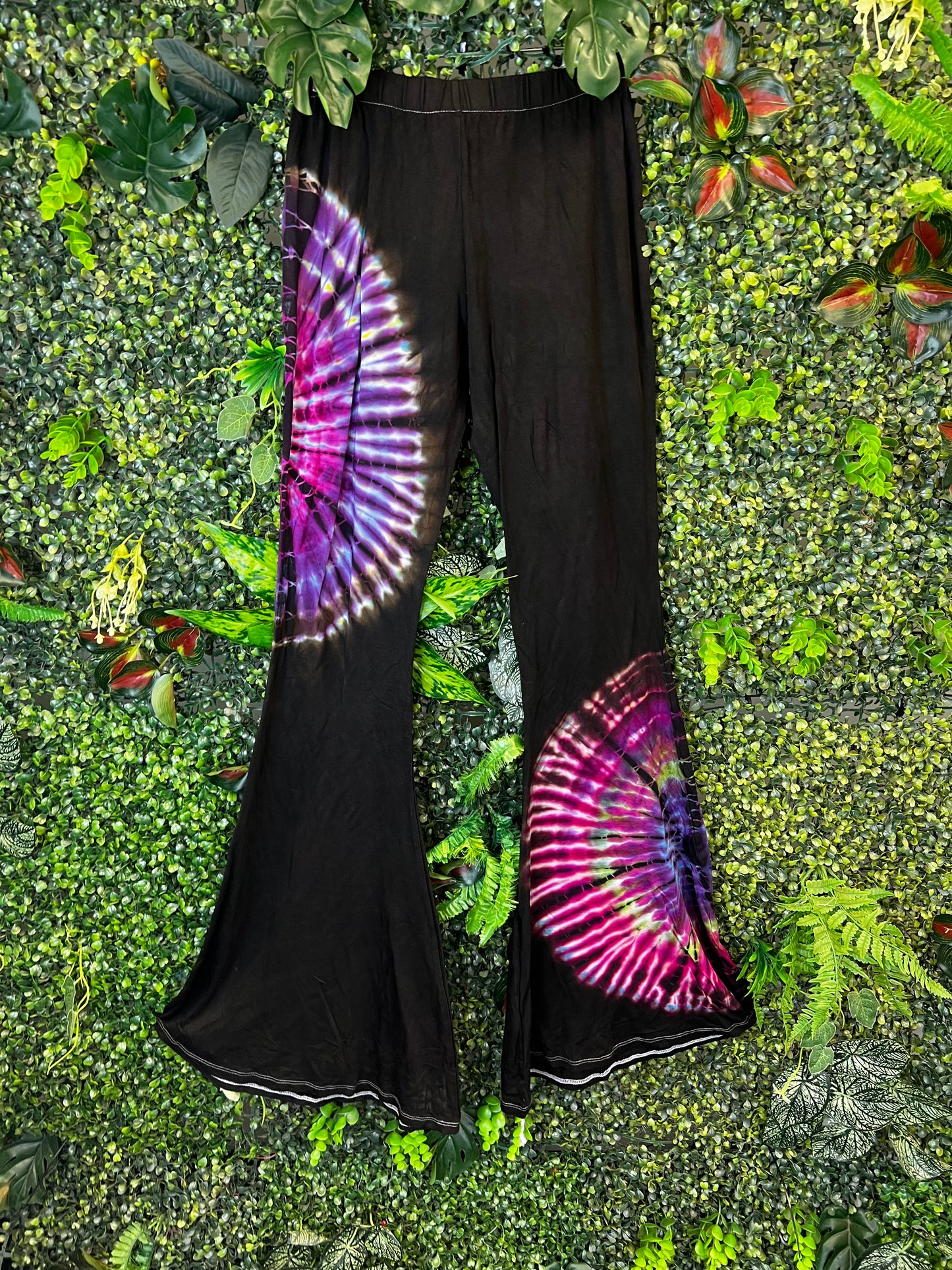 Tie Dye Flare - Black 7