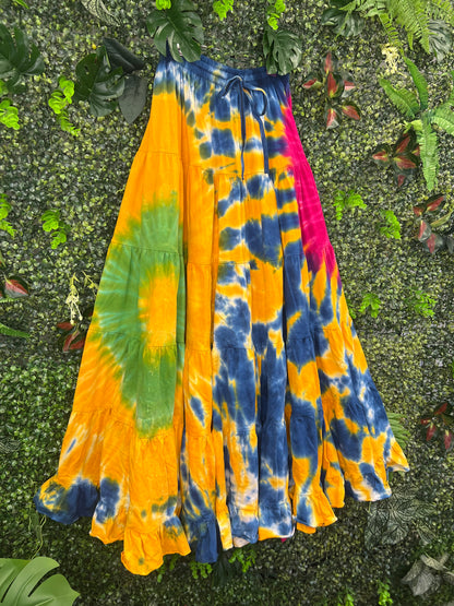 Tie Dye Ibiza Skirts - 34