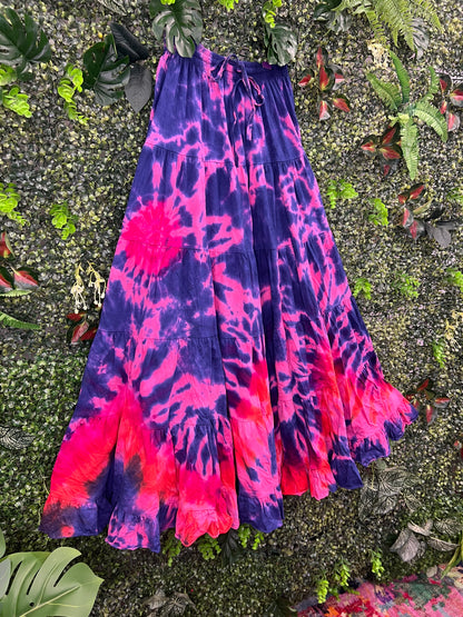 Tie Dye Ibiza Skirts - 47