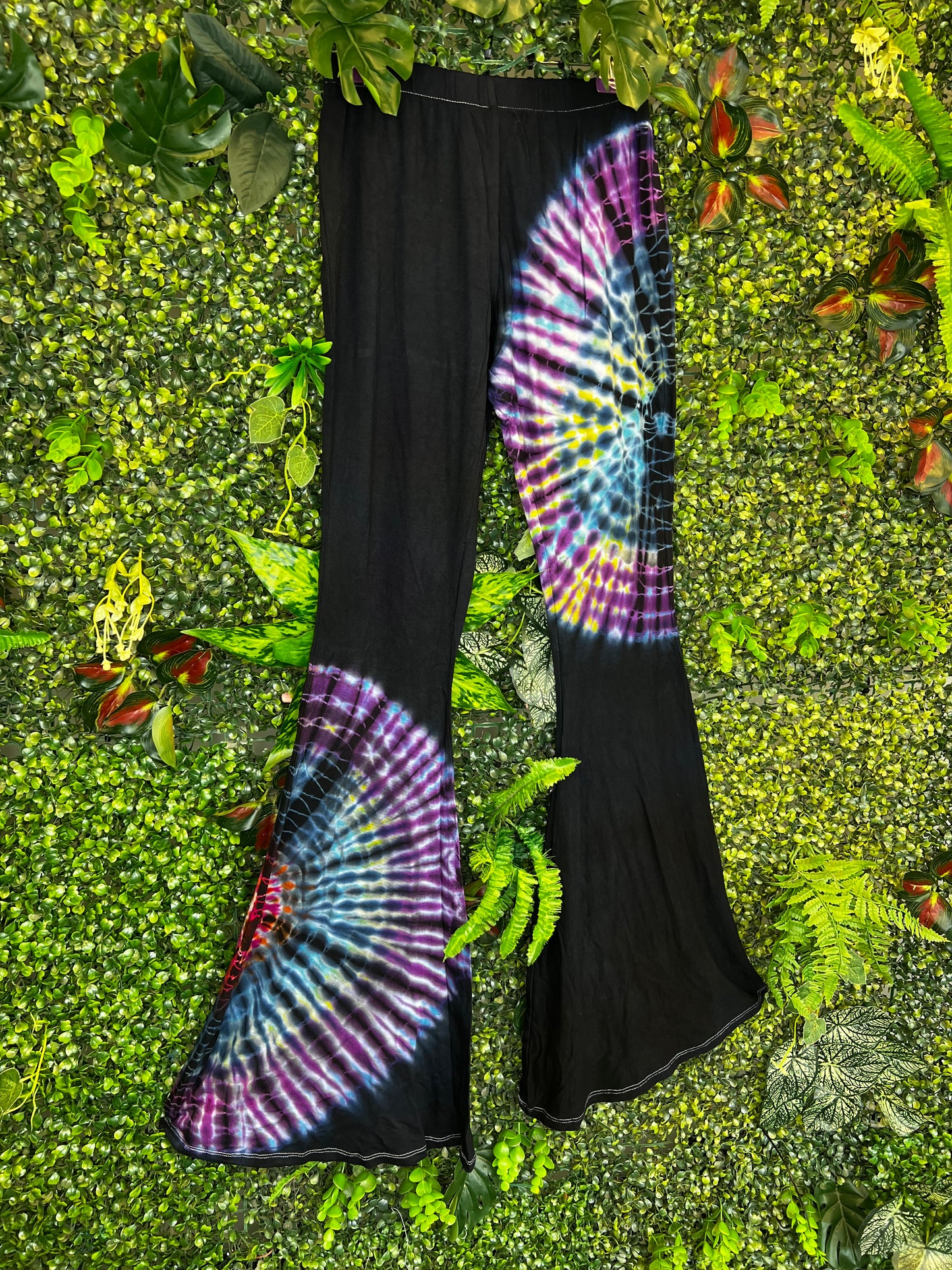 Tie Dye Flare - Black 13