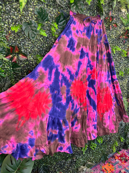 Tie Dye Ibiza Skirts - 60