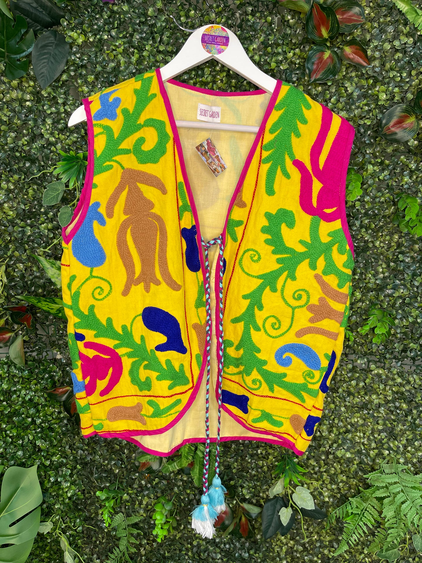 Vintage Suzani Waistcoat