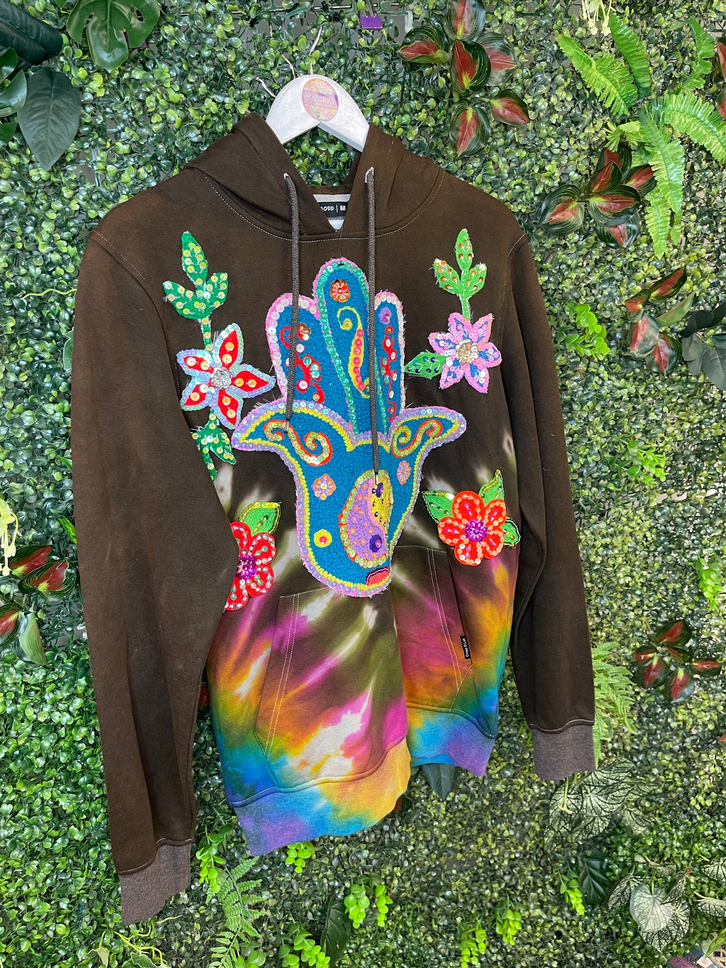 Gypsy Soul Tie Dye Hoodie - Medium - 2