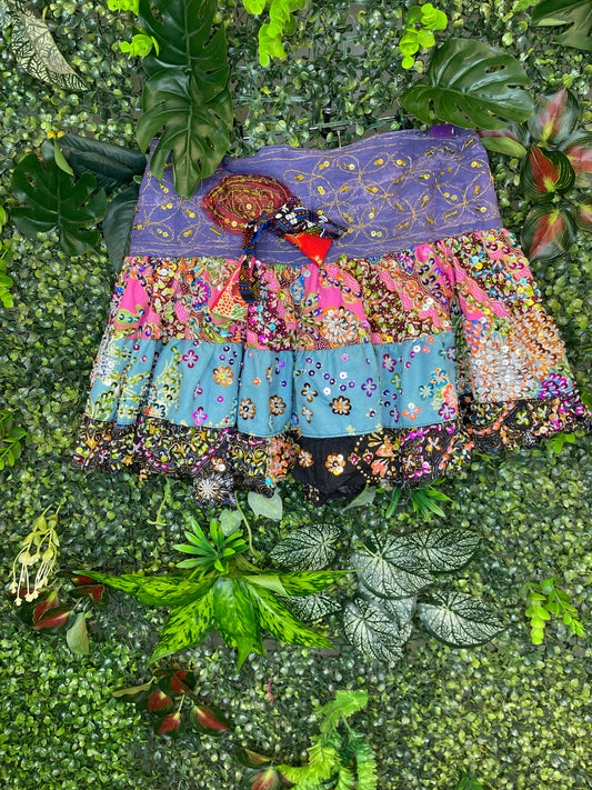 Gypsy Soul Mini Multi Skirt - 1