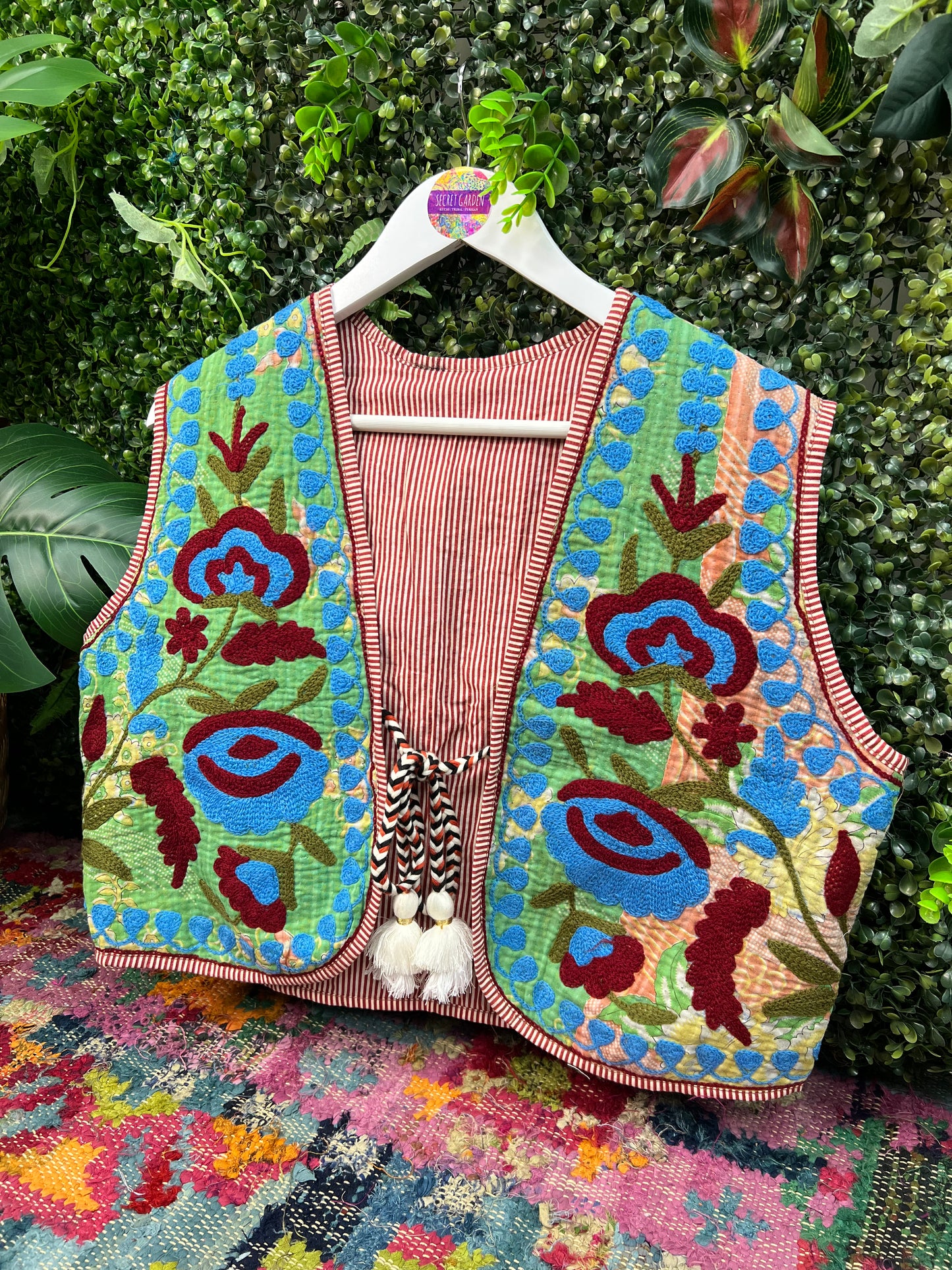 Vintage Kantha Waistcoat