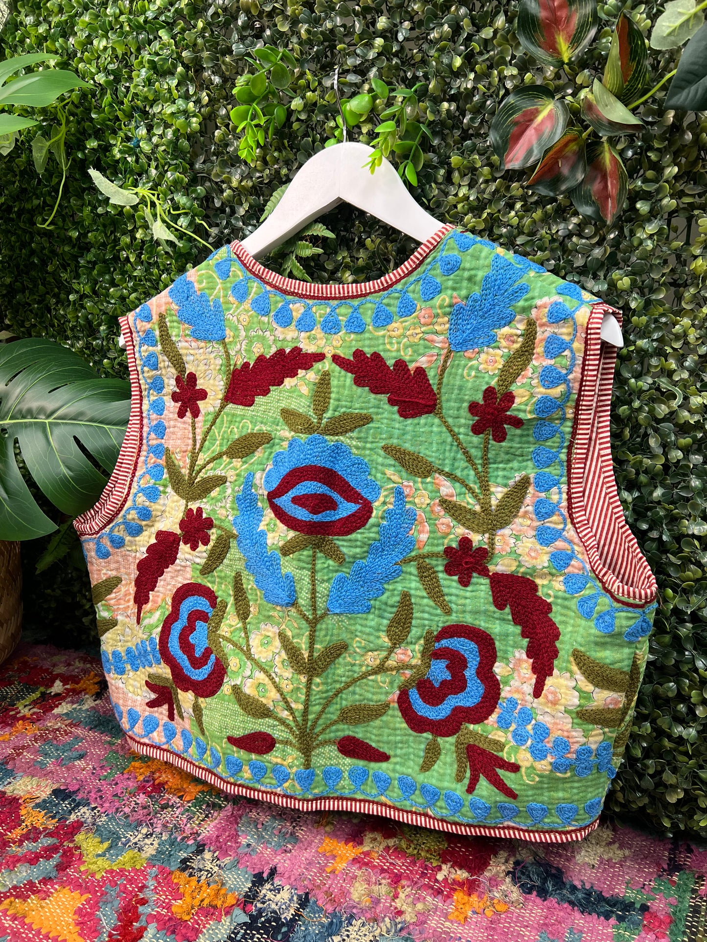 Vintage Kantha Waistcoat