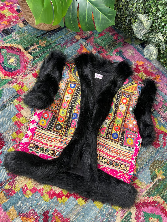 Faux Fur Gilet 3 - UK Size 6-12