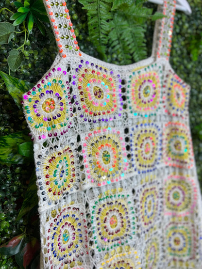 Gypsy Soul Crochet Dress - 3