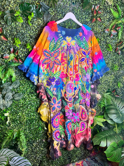 Gypsy Soul Hamsa Poncho dress - 3