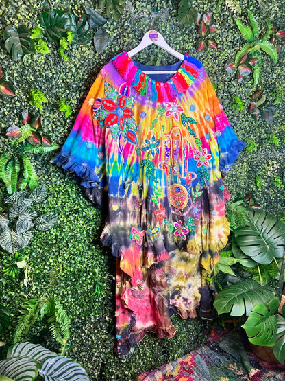 Gypsy Soul Hamsa Poncho dress - 3