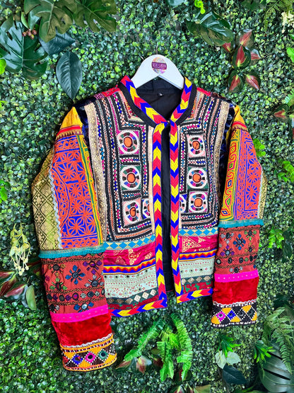 Jaipur Embroidered Jacket - 2 - UK 4-8