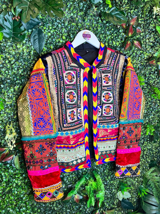 Jaipur Embroidered Jacket - 2 - UK 4-8